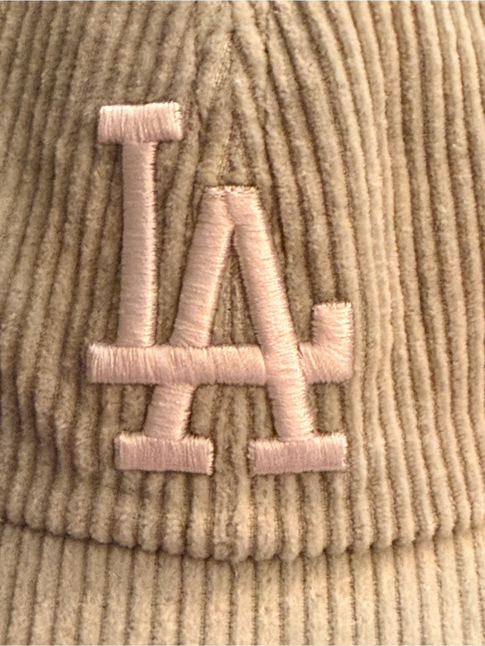 LA Dodgers Corduroy Hat Seafoam Mint Green -47 Brand - Picture 8 of 8